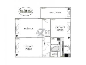 Prodej bytu 4+1, Ostrava - Poruba, Hlavní třída, 83 m2