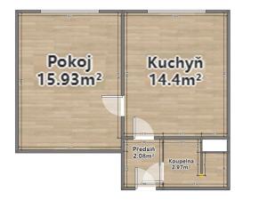 Prodej bytu 1+1, Plzeň - Skvrňany, Lábkova, 36 m2