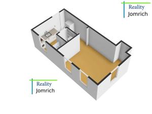 Pronájem bytu 1+kk, Liberec, nám. Sokolovské, 30 m2