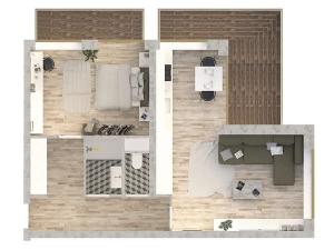 Prodej bytu 2+kk, Letovice, Komenského, 57 m2