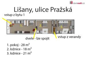 Prodej chalupy, Lišany, Pražská, 290 m2