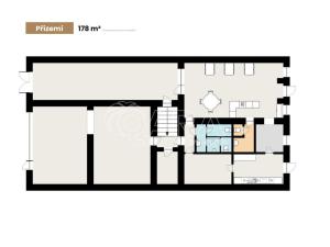 Prodej činžovního domu, Dobříš, Mírové náměstí, 450 m2