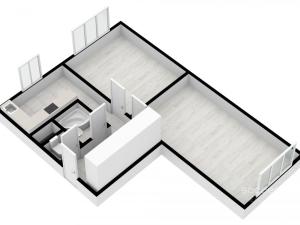 Pronájem bytu 2+1, Praha - Krč, Antala Staška, 56 m2