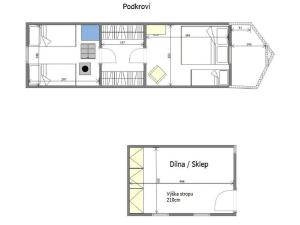 Prodej chaty, Choteč, 65 m2