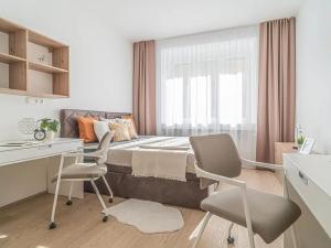 Pronájem bytu 1+kk, Praha - Vysočany, Lisabonská, 24 m2