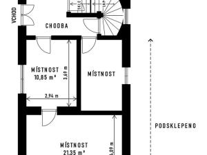 Prodej rodinného domu, Fulnek - Jílovec, 335 m2