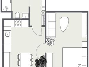 Pronájem bytu 1+1, Děčín - Děčín IX-Bynov, Nálepkova, 35 m2