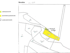 Prodej lesa, Benetice, 73 m2