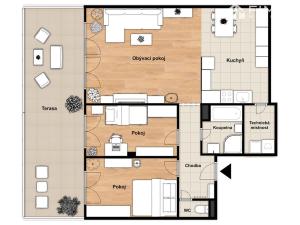 Prodej bytu 3+kk, Uherské Hradiště, Dlouhá, 89 m2