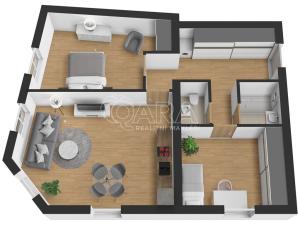 Pronájem bytu 3+kk, Praha - Nusle, Boleslavova, 66 m2