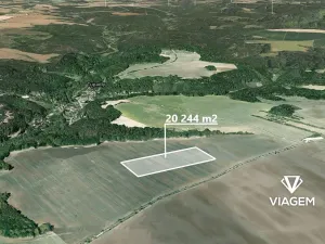 Prodej podílu pole, Želízy, 6748 m2