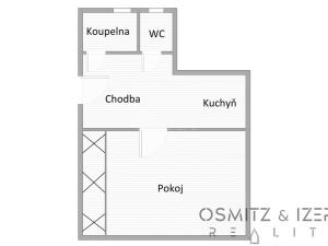Pronájem bytu 1+1, Praha, Na Folimance, 40 m2