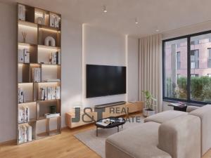 Prodej bytu 1+kk, Praha - Karlín, Libeňský ostrov, 51 m2