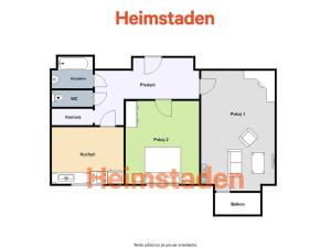 Pronájem bytu 2+1, Havířov - Město, Pavlovova, 58 m2