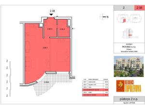Prodej bytu 2+kk, Praha - Letňany, Tupolevova, 50 m2