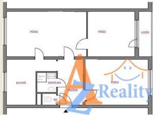 Pronájem bytu 3+1, Roztoky, Braunerova, 75 m2