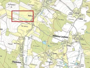 Prodej podílu komerčního pozemku, Olešnice, 419 m2