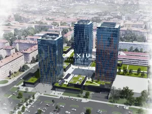 Pronájem kanceláře, Brno - Žabovřesky, Šumavská, 1000 m2