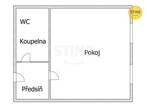 Pronájem bytu 1+kk, Mohelnice, Lazebnická, 35 m2