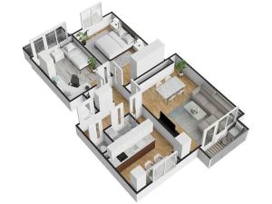 Prodej bytu 3+1, Moravský Krumlov, K. H. Máchy, 72 m2