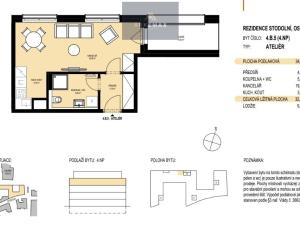Prodej bytu 1+kk, Ostrava, Stodolní, 38 m2