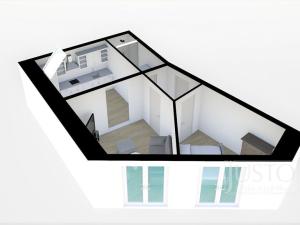 Pronájem bytu 2+1, Písek - Václavské Předměstí, Bořivojova, 38 m2