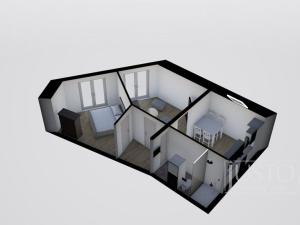 Pronájem bytu 2+1, Písek - Václavské Předměstí, Bořivojova, 38 m2