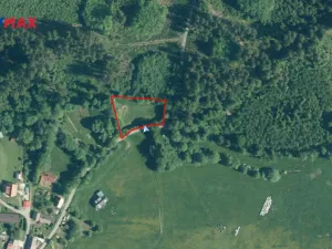 Prodej zahrady, Vacov, 1527 m2