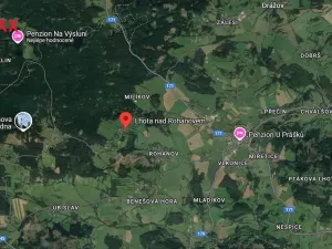 Prodej zahrady, Vacov, 1527 m2