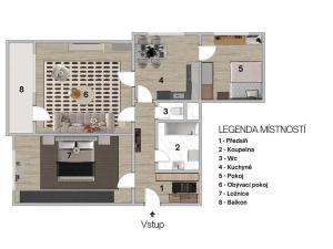 Prodej bytu 3+1, Liberec, Seniorů, 88 m2