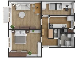 Prodej bytu 3+1, České Budějovice, Bachmačská, 62 m2