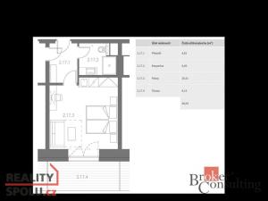 Prodej bytu 1+kk, Černý Důl, 38 m2