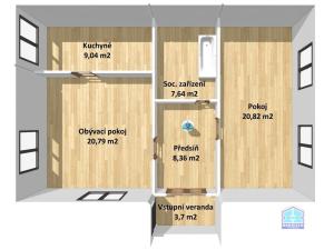Prodej rodinného domu, Černošín, Stříbrská, 80 m2
