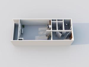 Pronájem bytu 1+kk, Ostrava - Moravská Ostrava, Nádražní, 29 m2