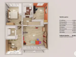 Prodej rodinného domu, Golčův Jeníkov, V Zahradách, 133 m2