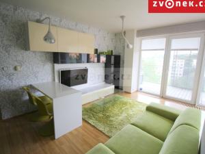 Pronájem bytu 1+kk, Zlín, Pod Křiby, 38 m2