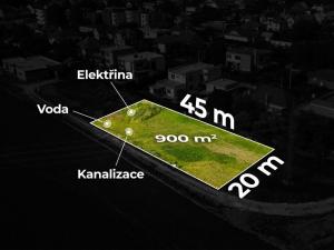 Prodej pozemku pro bydlení, Zlín - Louky, 900 m2