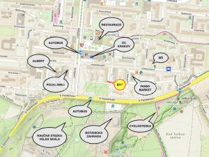 Pronájem bytu 1+kk, Praha - Troja, Hnězdenská, 39 m2