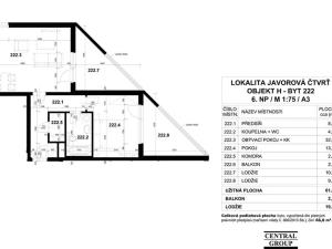 Pronájem bytu 2+kk, Praha - Horní Měcholupy, Mantovská, 66 m2