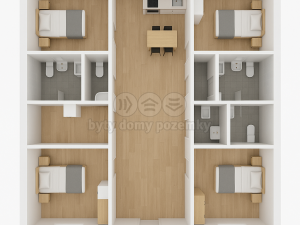 Prodej atypického bytu, Beroun - Beroun-Město, Košťálkova, 70 m2