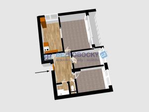 Pronájem bytu 3+1, Havlíčkův Brod, Zahradnického, 70 m2