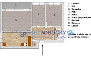 Pronájem bytu 3+1, Havlíčkův Brod, Zahradnického, 70 m2