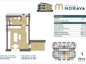 Prodej bytu 1+kk, Zábřeh, Leštinská, 34 m2