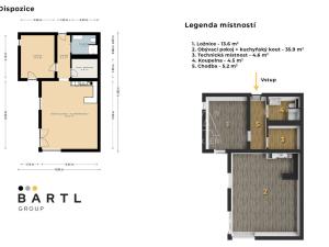 Pronájem bytu 2+kk, České Budějovice, Horymírova, 64 m2