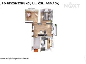 Prodej bytu 3+1, Zábřeh, Československé armády, 60 m2