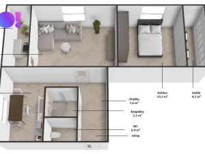 Prodej bytu 3+1, Karviná, Čajkovského, 56 m2