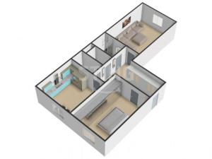 Pronájem bytu 2+1, Přerov, Purkyňova, 52 m2