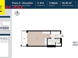 Pronájem kanceláře, Praha - Hloubětín, Poděbradská, 31 m2