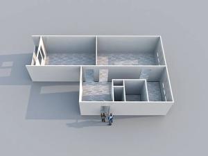 Pronájem bytu 2+1, Chomutov, Zahradní, 60 m2