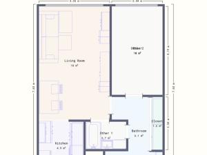 Pronájem bytu 2+kk, Kutná Hora, Opletalova, 42 m2